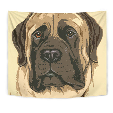 English Mastiff Dog Print Tapestry