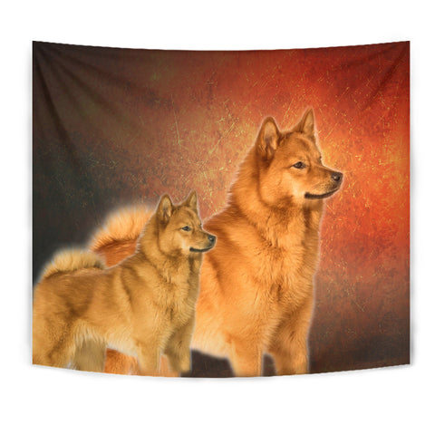 Finnish Spitz Dog Print Tapestry