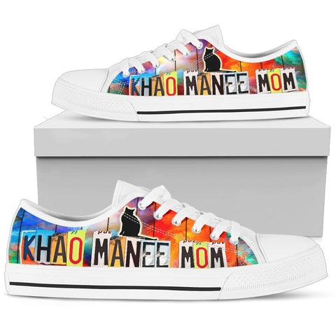 Khao Manee Mom Print Low Top Canvas Shoes for Women