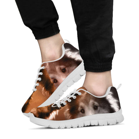 Shetland Sheepdog Print Running Shoes