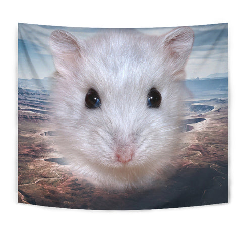 Cute Campbell's Dwarf Hamster Print Tapestry
