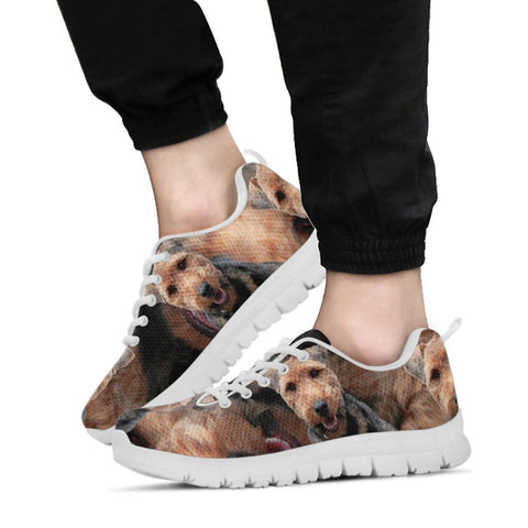 Welsh Terrier Print Running Shoes