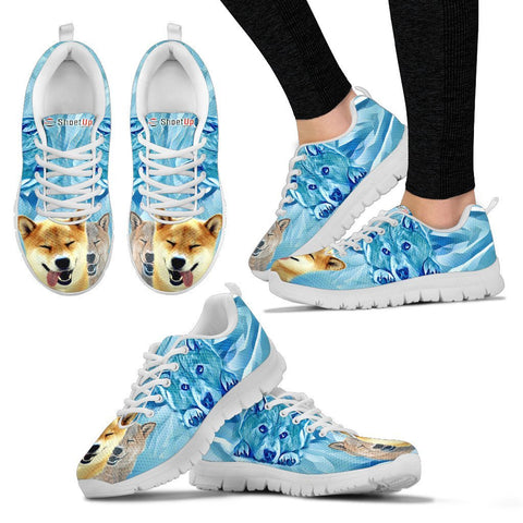 Amazing Shiba Inu PrintWomen's Sneakers