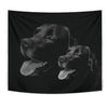 Black Labrador Print Limited Edition Tapestry