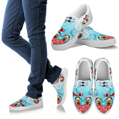 Valentine's Day SpecialCairn Terrier Print Slip Ons For Women