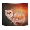 Amazing Exotic Shorthair Cat Print Tapestry