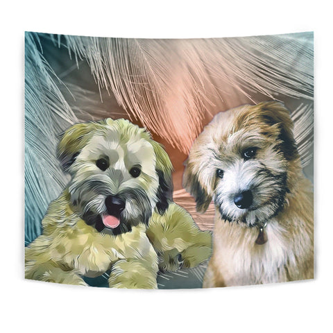 SoftCoated Wheaten Terrier Print Tapestry