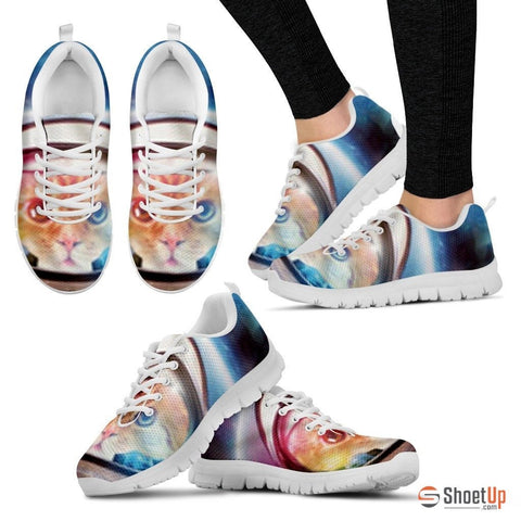 Cat Print Sneakers Shoes (Men/Women)