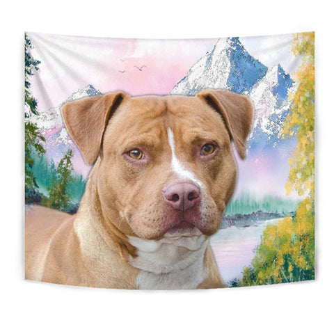 American Staffordshire Terrier Print Tapestry