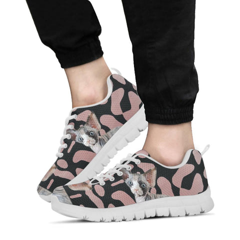 Minskin Cat Print Sneakers