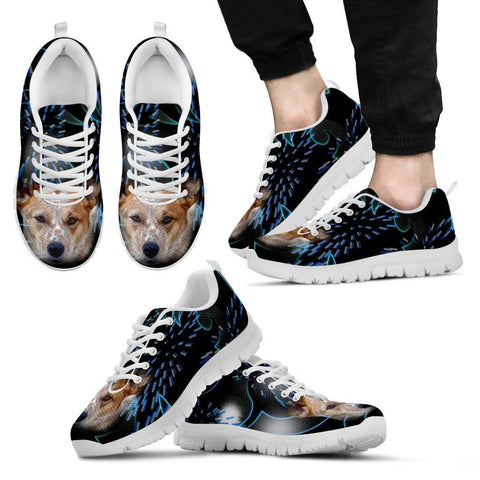 Australian Cattle Dog Print Running Shoe For Men