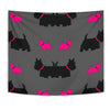 Scottish Terrier Print Tapestry