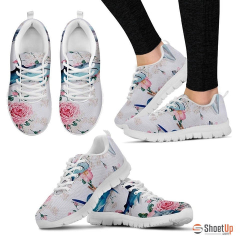 Flores Shark Running Shoes(Men/Women)3D Print