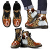 Brittany Print Boots For MenExpress Shipping