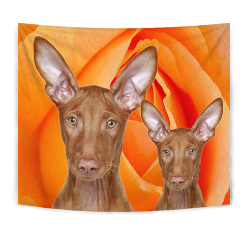 Cute Pharaoh Hound Print Tapestry