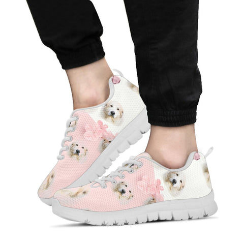 Cute Great Pyrenees Dog Print Sneakers