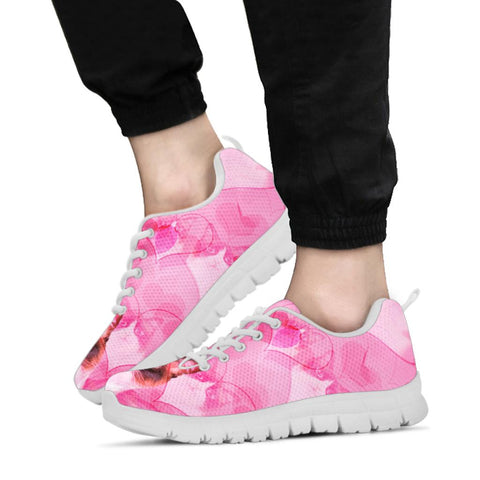 Cute Snowshoe Cat Print Sneakers