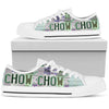 Chow Chow Mom Print Low Top Canvas Shoes- Limited Edition