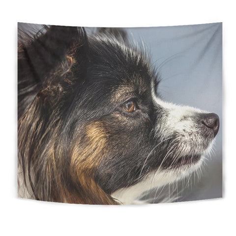 Lovely Papillon Dog Print Tapestry