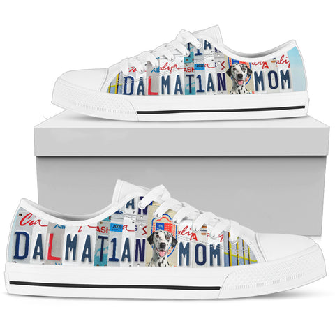 Dalmatian Print Low Top Canvas Shoes For Women