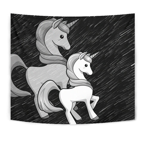 Unicorn Art Print Tapestry