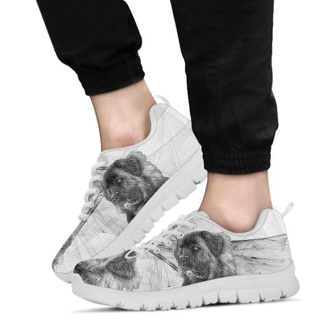 Lovely Leonberger Print Running Shoes