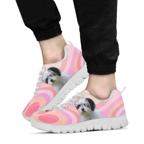 Kyi Leo Dog Print Sneakers