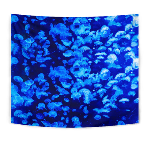 Amazing Jelly Fish Print Tapestry