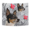 Toy Fox Terrier Print Tapestry