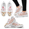 Valentine's Day SpecialWhippet Dog Print Running Shoes For Women