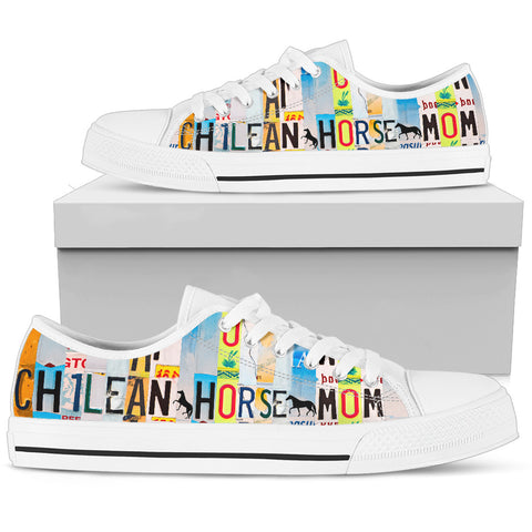 Women's Low Top Canvas Shoes For Chilean horse mom