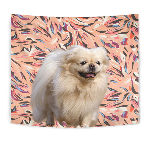 Pekingese Dog Print Tapestry