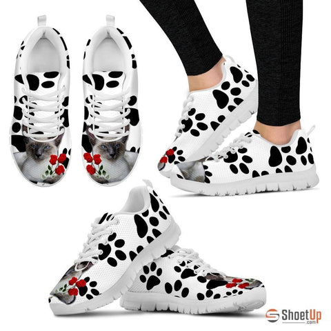 Javanese Cat Print Running Shoes For Women