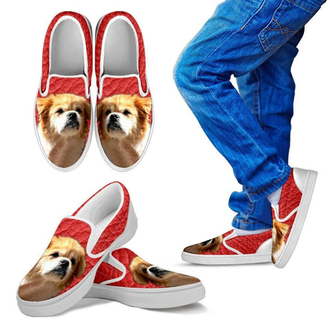 Tibetan Spaniel PrintSlip Ons For KidsExpress Shipping