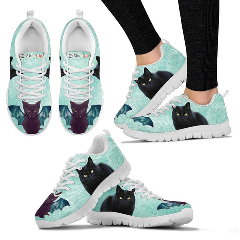 Bombay Cat (Halloween) PrintRunning Shoes For Women/Kids