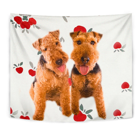 Welsh Terrier Print Tapestry