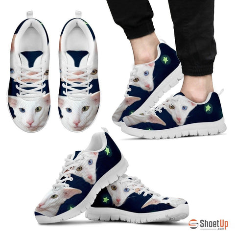 Oriental Cat Print Running Shoes For Men