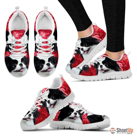 Japanese Chin PinkRunning Shoes For Women