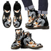 Siberian Husky Print Boots For MenExpress Shipping