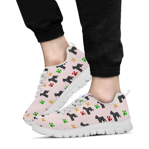 Schnauzer dog Patterns Print Sneakers