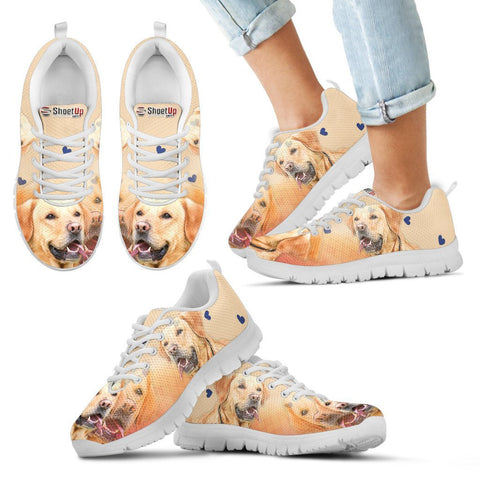 Labrador Retriever Print Running Shoes For Kids