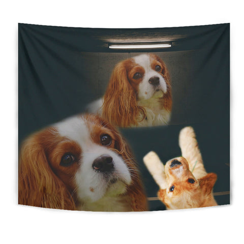 Cavalier King Charles Spaniel Print Tapestry