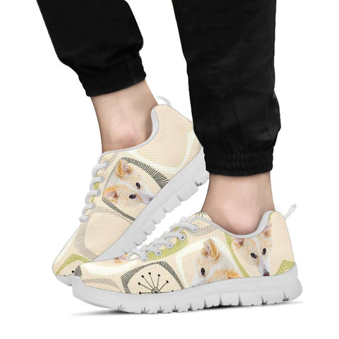 Lovely Icelandic Sheepdog Print Running Shoes