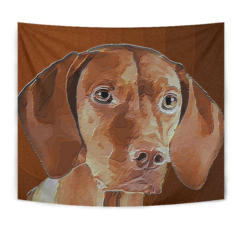 Amazing Vizsla Dog Print Tapestry