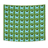 Golden Retriever Dog Art Pattern Print Tapestry