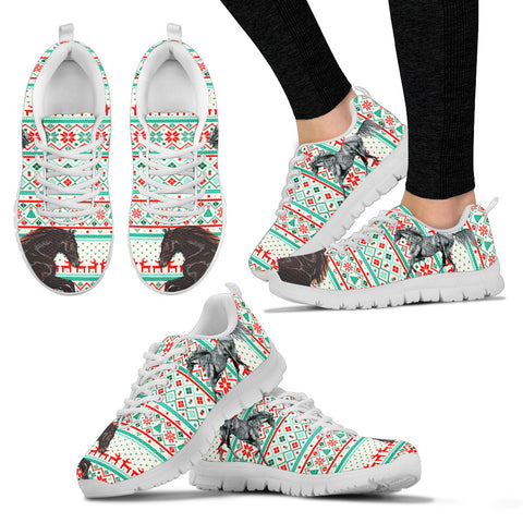 Marwari Horse Christmas Running Shoes For Women