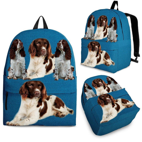 English Springer Spaniel Dog Print BackpackExpress Shipping