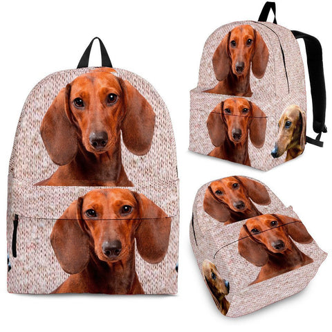 Dachshund Dog Print BackpackExpress Shipping