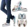 American Eskimo Print Slip Ons For Womens Express Shipping