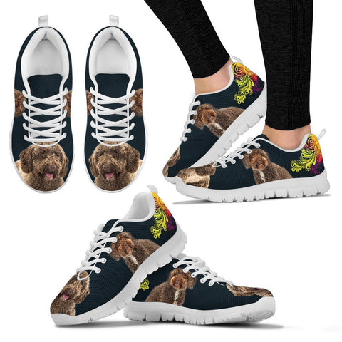 Spanish Water Dog Print Running Shoes For Women